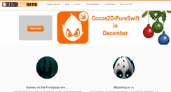 Desktop Screenshot of cocos2d-iphone.org